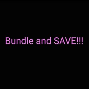 Get one shipping rate and discounted prices when you bundle!😍
